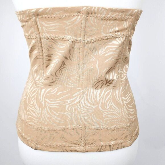 Maidenform Self Expressions Waist Nipper Women's Size Large Tan Ultra Firm Shape - Picture 2 of 7